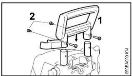STIHL RE 128 Plus - Assemblage du dispositif - 2