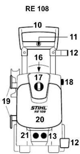 STIHL RE 128 Plus - Mise en service après un arrêt prolongé - 6