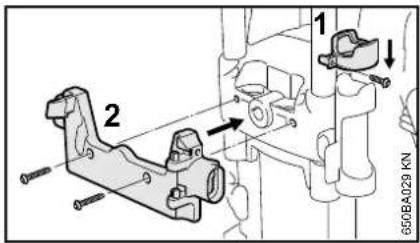 STIHL RE 128 Plus - Support pour cassette à tuyau plat - 1