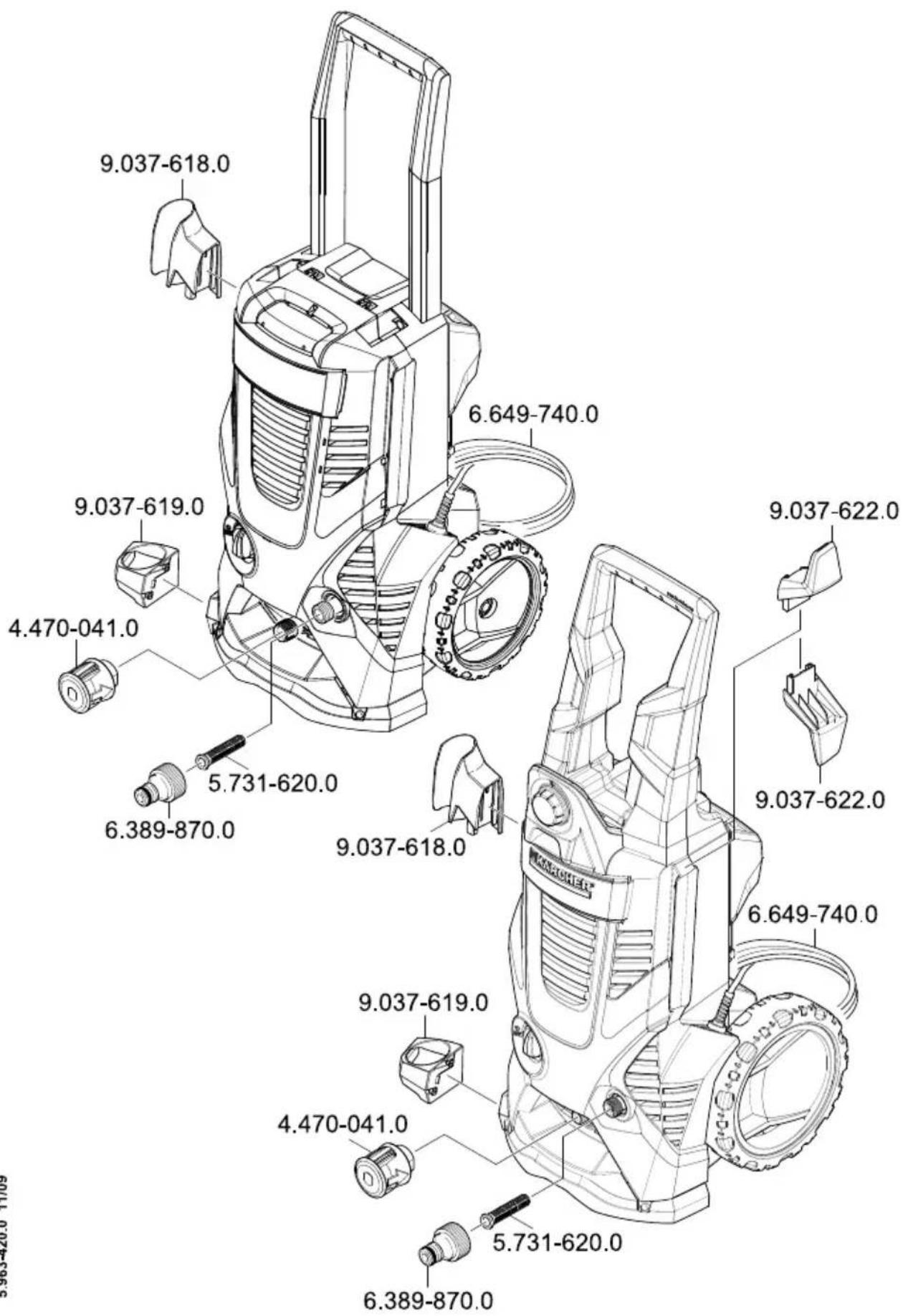 Kärcher K 6.250 EU - OuHCHN 3ac6 He BCMOKTyEcBcA - 3