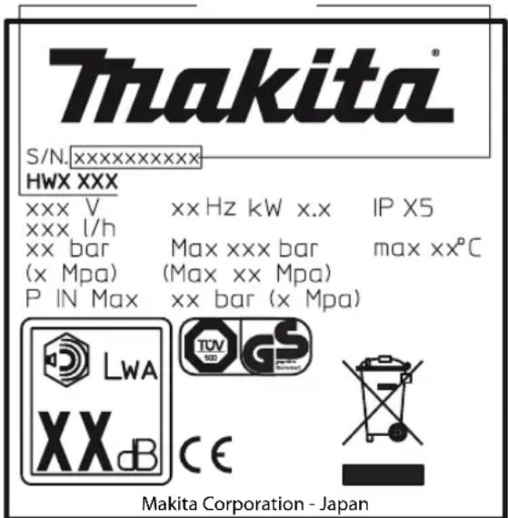 MAKITA HW132 - INSTRUÇÕES PARA A SEGURANÇA - 2