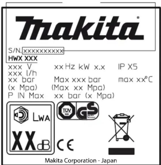 MAKITA HW132 - Skladovanie na konci sezóny - 1