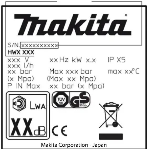 MAKITA HW132 - Uzglabāšana sezonas beigās - 1