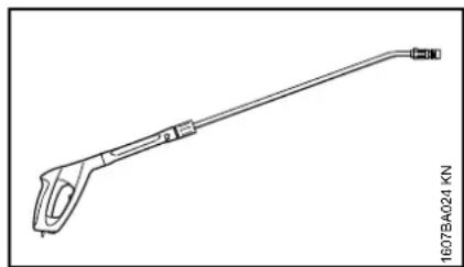 STIHL RE 118 - Lance coude, longue - 1