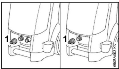 STIHL RE 118 - Connector on water inlet - 1