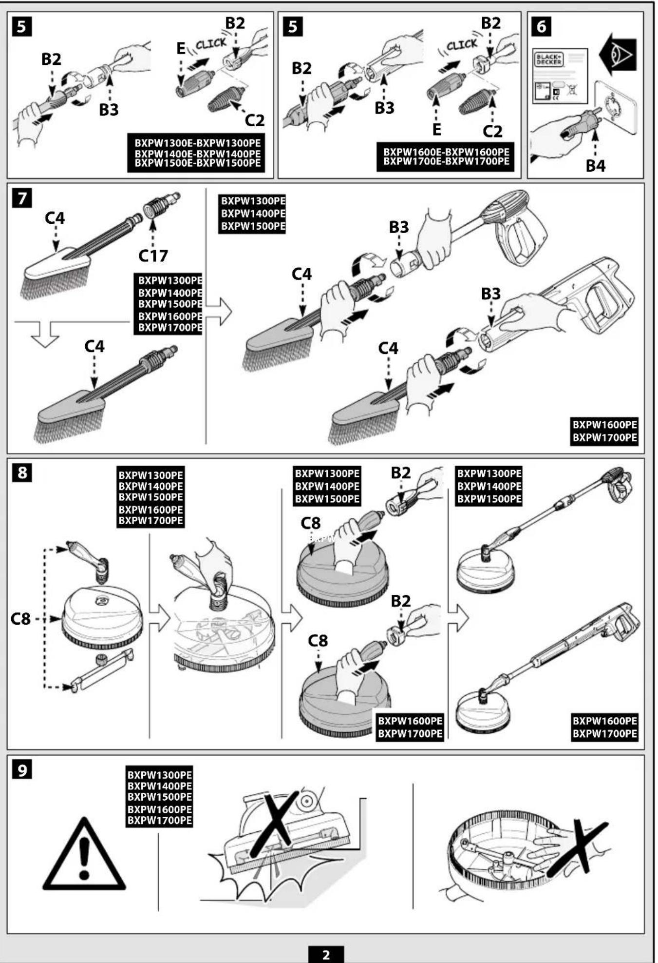 BLACK & DECKER BXPW1700PE - 20