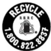 BLACK & DECKER BXPW1500PE - El sello RBRC - 1