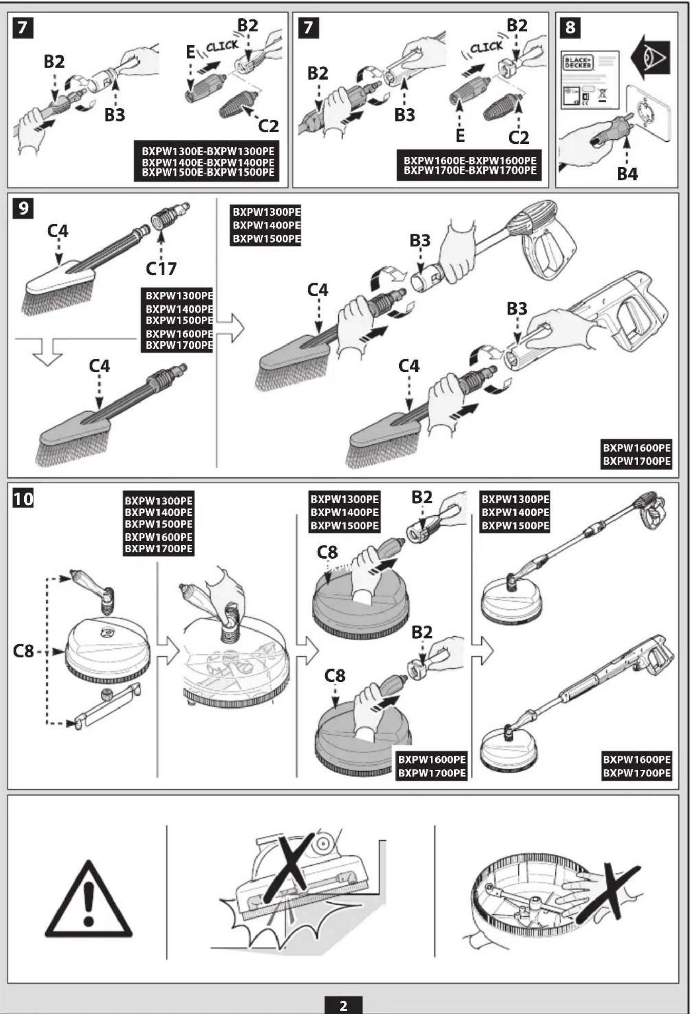 BLACK & DECKER BXPW1500E - 13