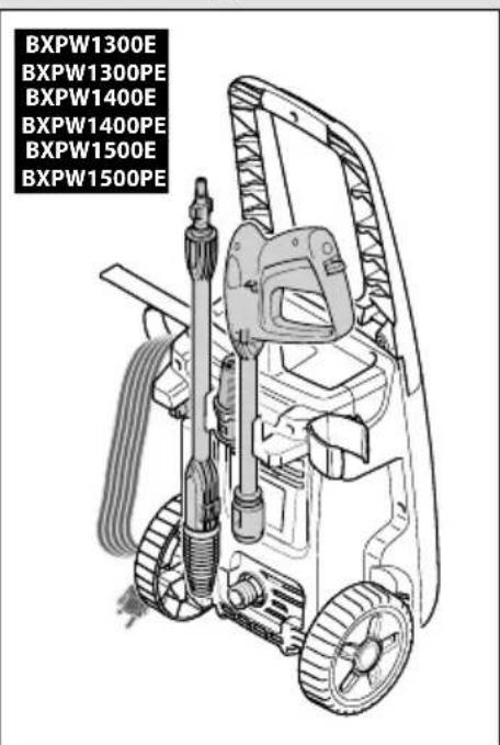 BLACK & DECKER BXPW1300PE - United Kingdom &amp; Republic Of Ireland - 9
