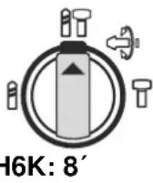 Stayer HD50K - Regolazione del modo operativo - 2