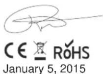 Stayer FH850 - Declaration of Conformity - 1