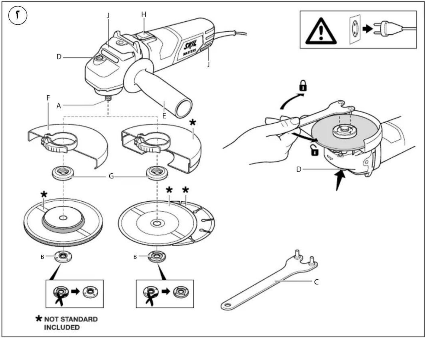 SKIL 9408 ME - · · 5114g!j13i = w - 8