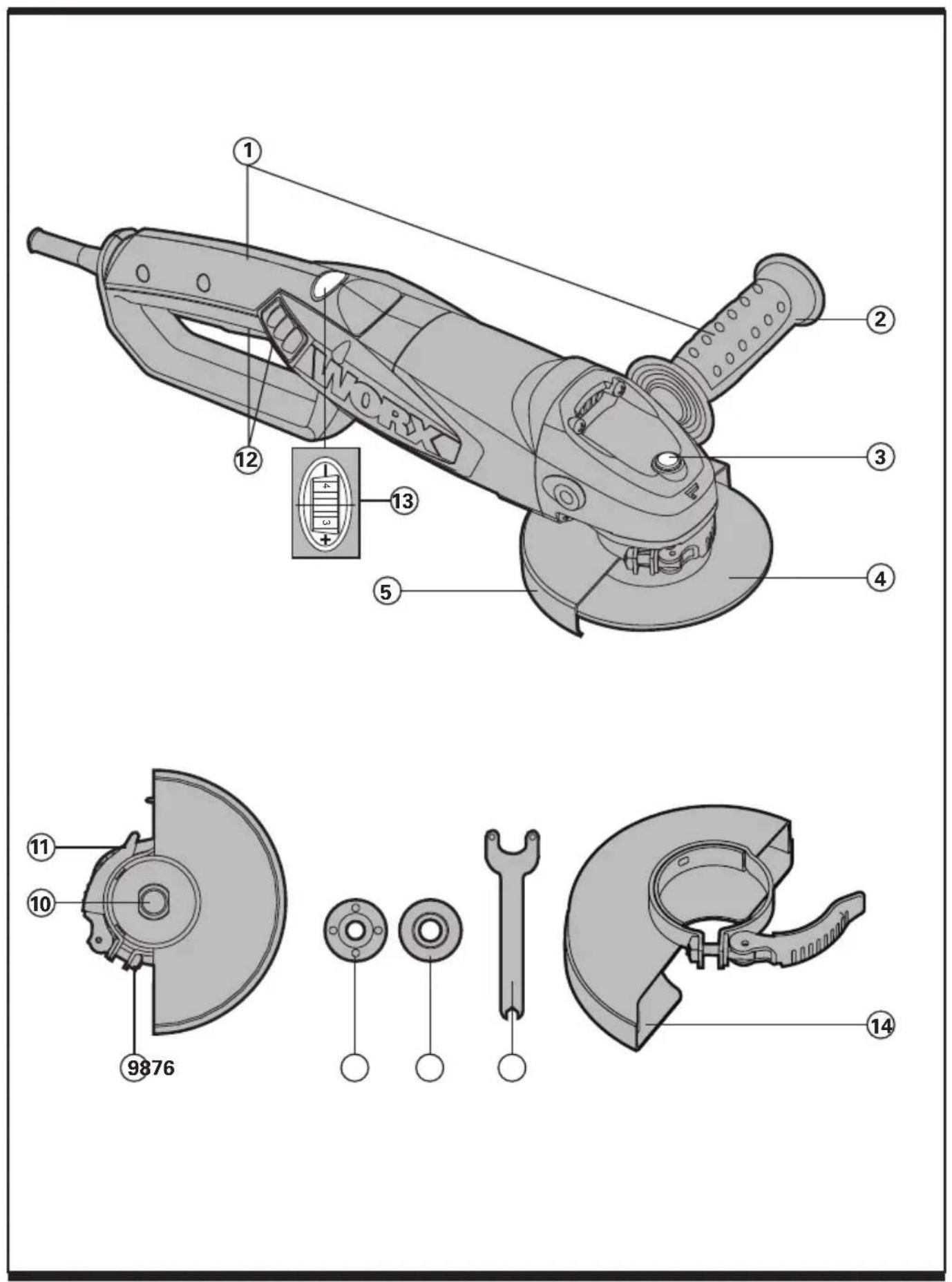 WORX WX722 - 1