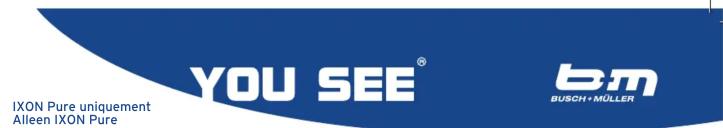 Busch + Müller IXON Pure - Entreposage de longue durée - 2