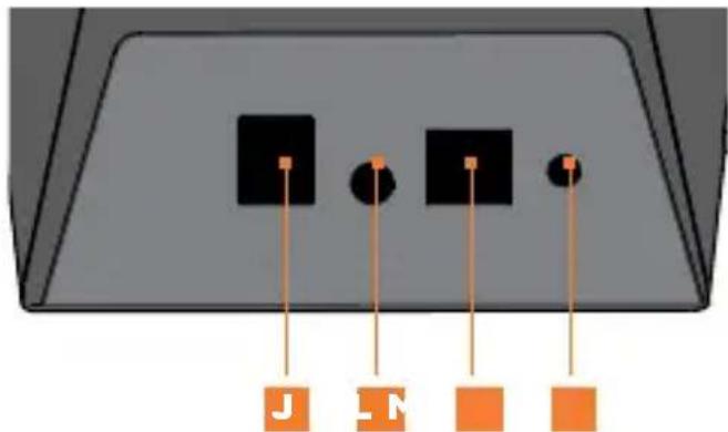 TRITTON Warhead 7.1 - RÜCKSEITE DER BASISSTATION - 1