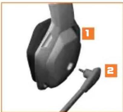 TRITTON Warhead 7.1 - INSERIMENTO DEL MICROFONO - 1