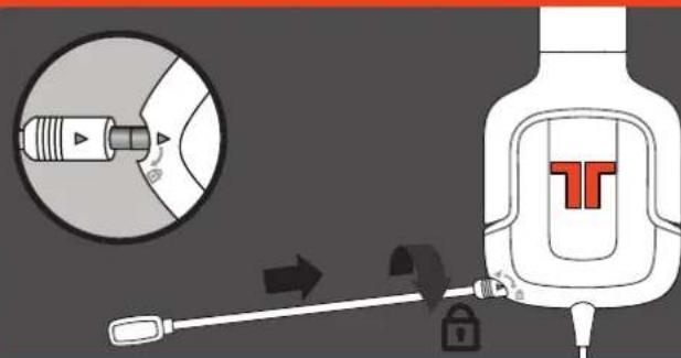 TRITTON Pro+ - Cómo conectar el microfondo - 5