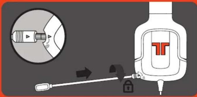 TRITTON Pro+ - Instruções para Insercão do Microfone - 2