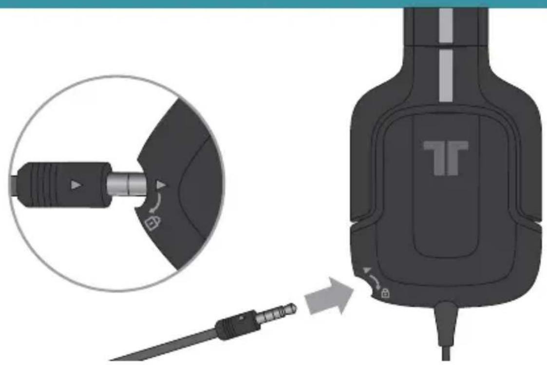 TRITTON Kunai (Wii U) - Ligar o microfone - 1