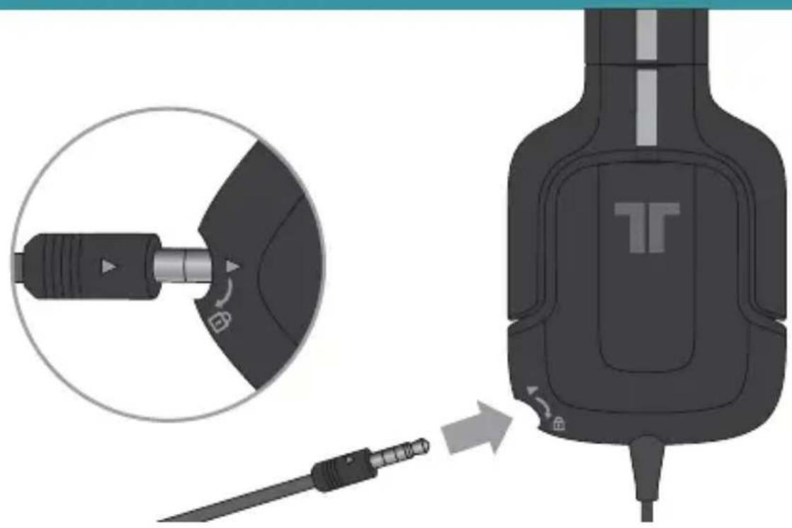 TRITTON Kunai (Wii U) - Connexion du microphone - 1