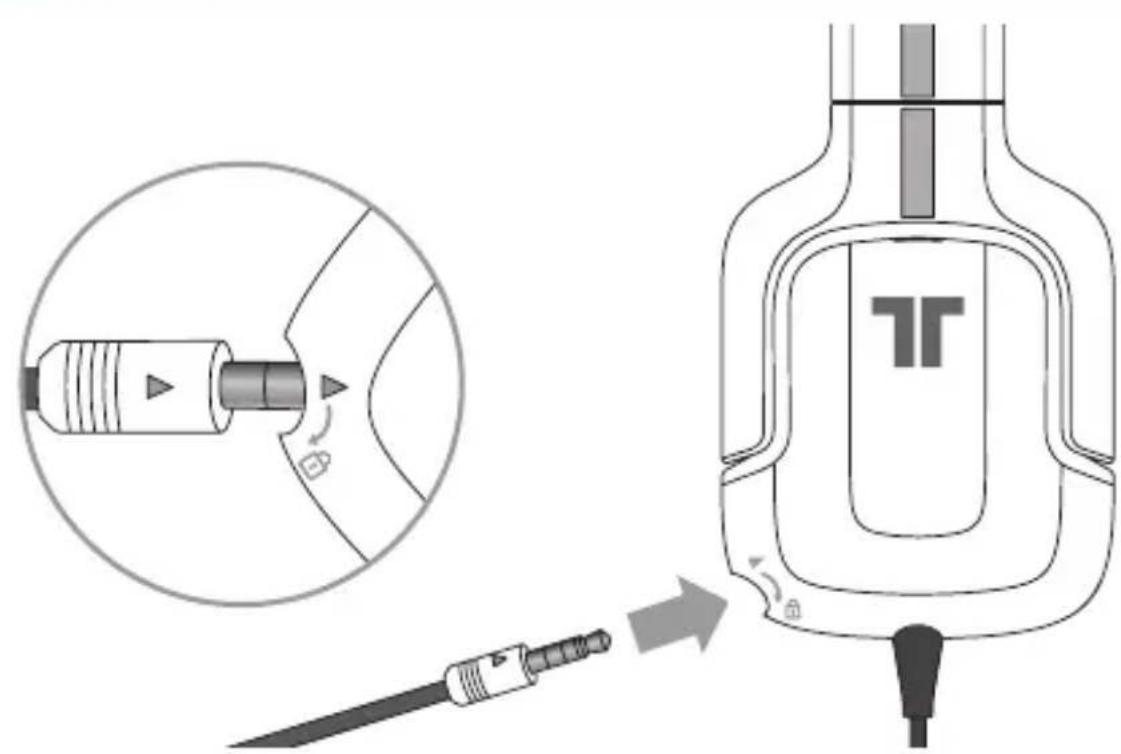 TRITTON Kunai (PS3) - Collegamento del microfondo - 1