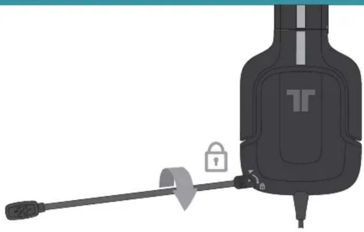 TRITTON Kunai (3DS) - Ligar o microfone - 1