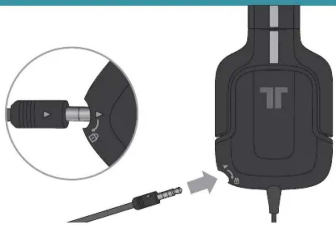 TRITTON Kunai (3DS) - Ligar o microfone - 1