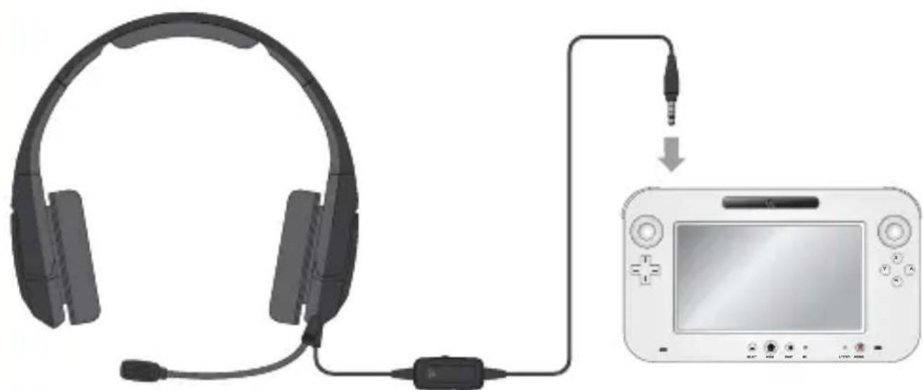 TRITTON Kunai (3DS) - Connexion au Wii U GamePad™ - 1