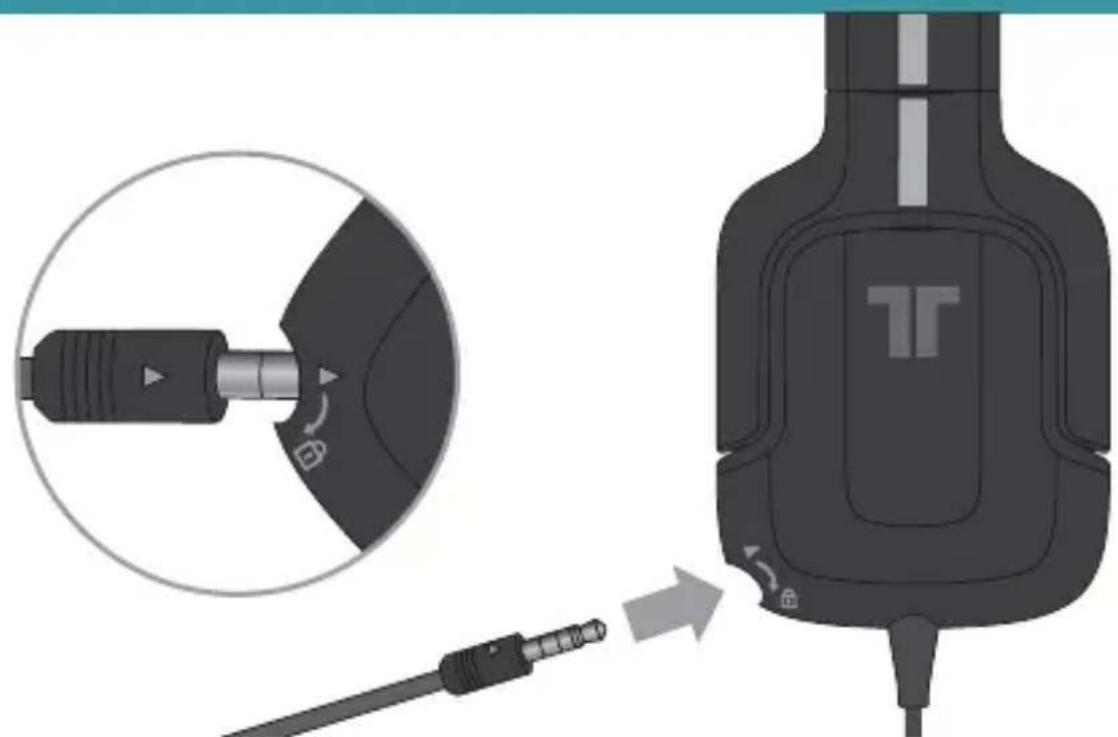TRITTON Kunai (3DS) - Connexion du microphone - 1