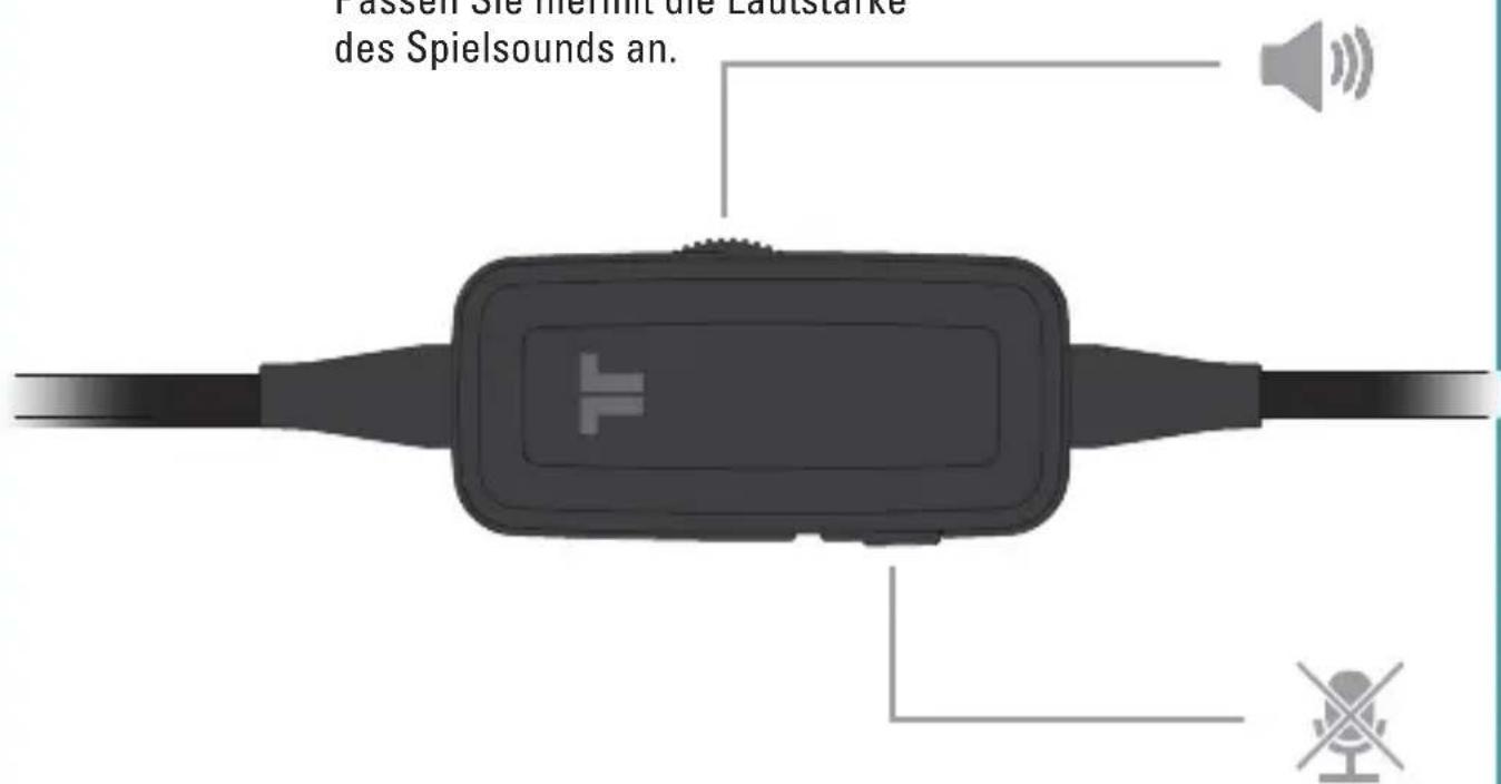 TRITTON Kunai (3DS) - Lautstärke des Spielsounds: - 1