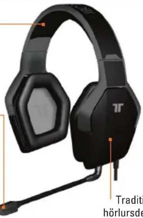 TRITTON Detonator - TRÄDBUNDET HEADSET - 1