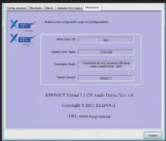 KeepOut HX6 - Información - 1