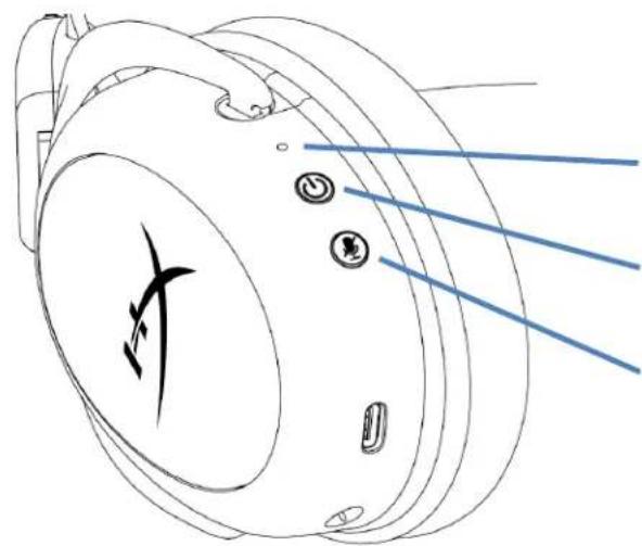 HYPERX Cloud II - Controlli - 1