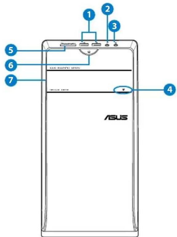 ASUS CM6331 - Front panel - 1