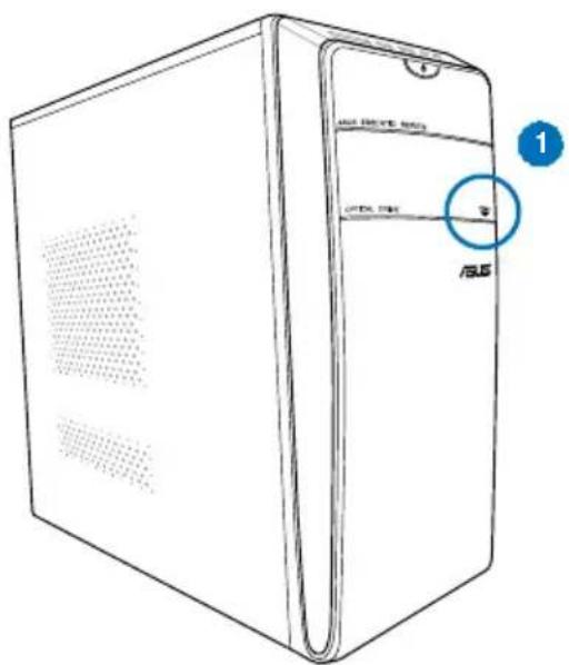 ASUS CM6331 - Using the optical drive - 1