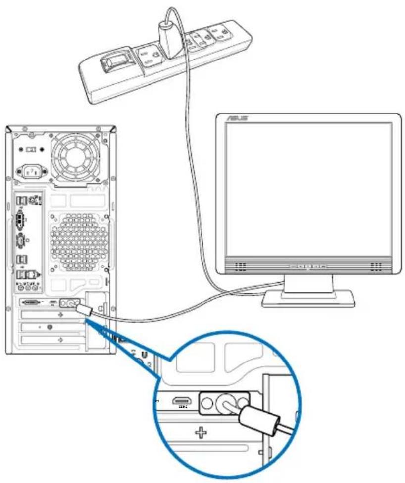 ASUS CM6331 - Connecting an external monitor - 2