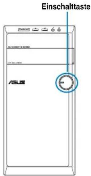 ASUS CM6331 - So schalten Sie den Computer ein: - 3