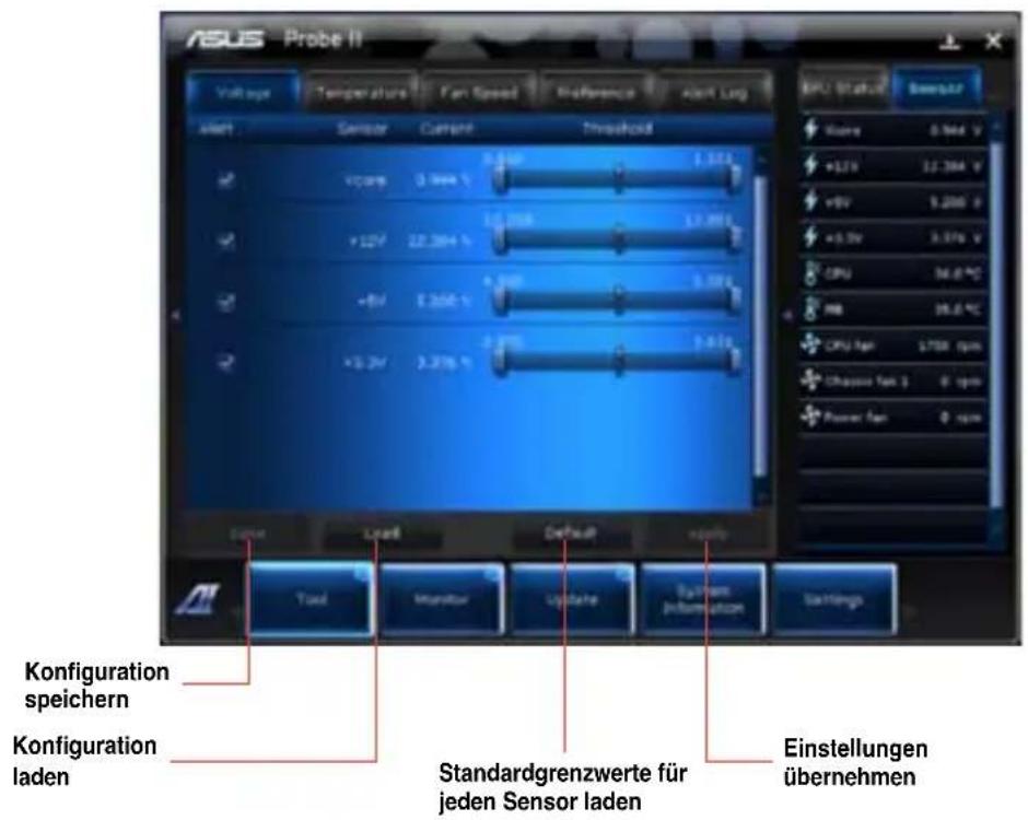ASUS CM6331 - Probe II konfigurieren: - 1