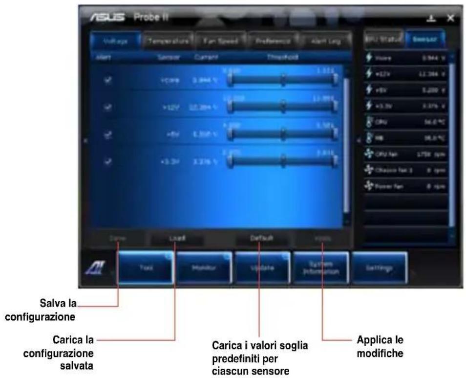 ASUS CM6331 - Per configurare Probe II: - 1