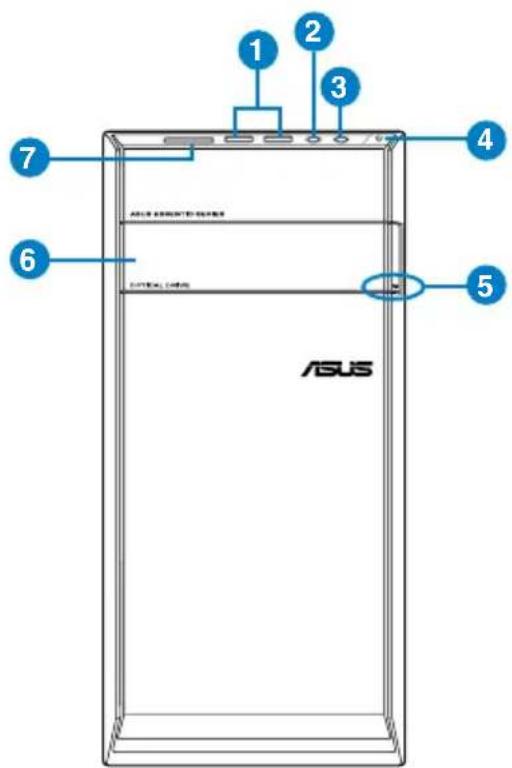 ASUS CM6331 - Panel frontal - 2