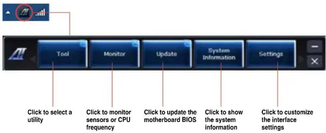 ASUS CM6331 - Using AI Suite II - 1