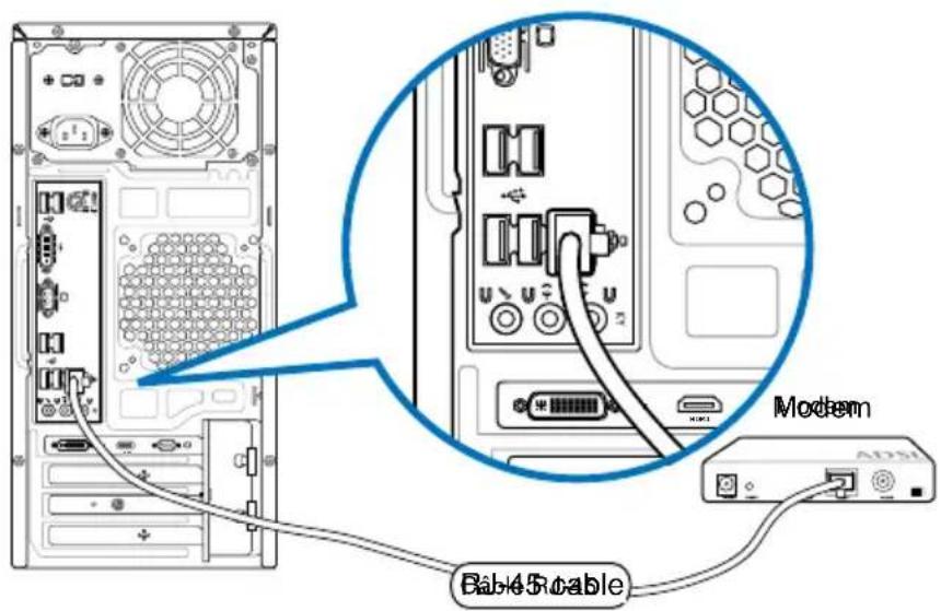 ASUS CM6331 - Connexion via un modem cable/ADSL - 2