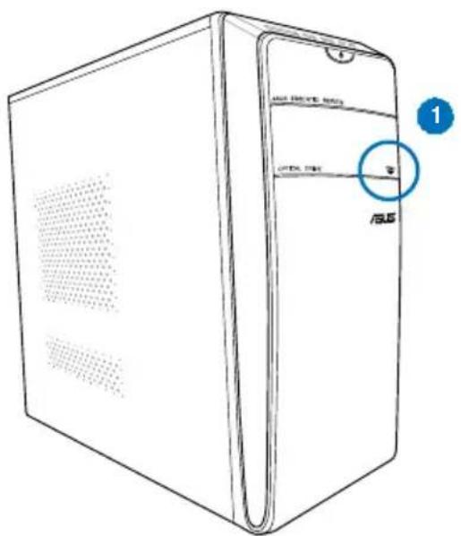 ASUS CM6331 - Optisches Laufwerk verwenden - 1
