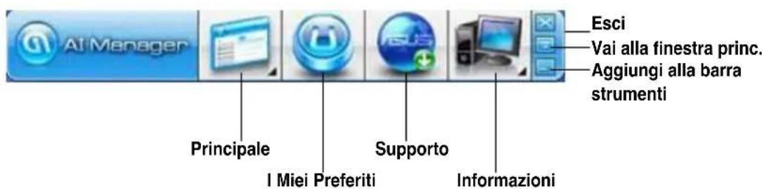 ASUS CM6331 - Barra di accesso rapido di Al Manager - 1