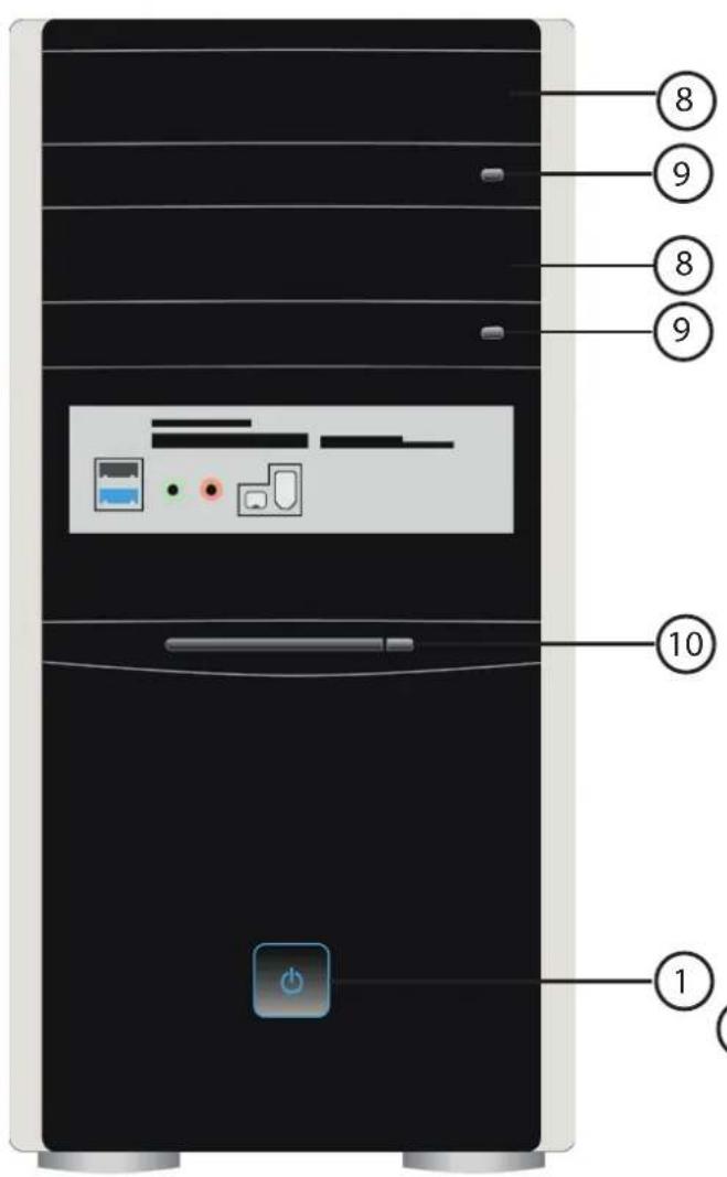 MP Elite Power G645 - Ordinateur de bureau multimédia - 1