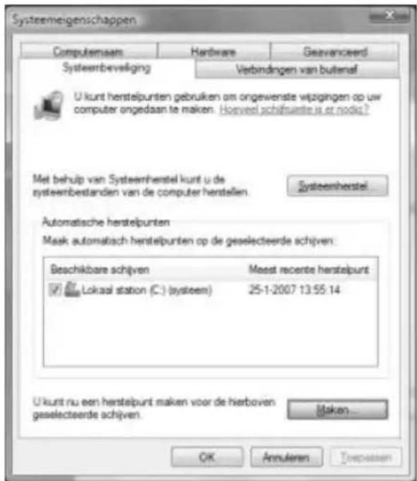 TARGA Ultra AN64III 5000 - Herstelpunten make - 2