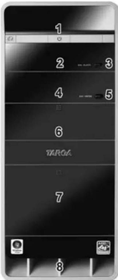 TARGA Ultra AN64III 5000 - Connecteurs et ports - 1