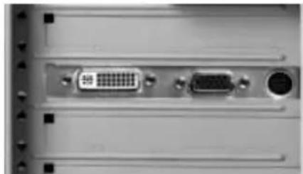 TARGA Ultra AN64III 5000 - Connexion de l'alimentation et du moniteur - 2