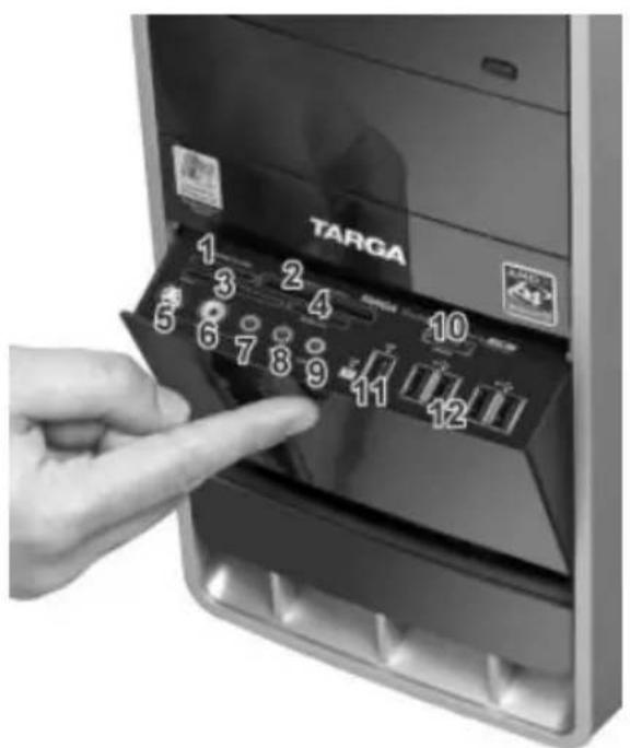 TARGA Ultra AN64 4200 DC - Connectoren en poorten - 2