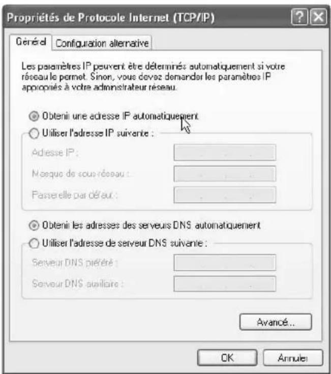 TARGA Ultra AN64 4200 DC - Connexions réseau. - 2